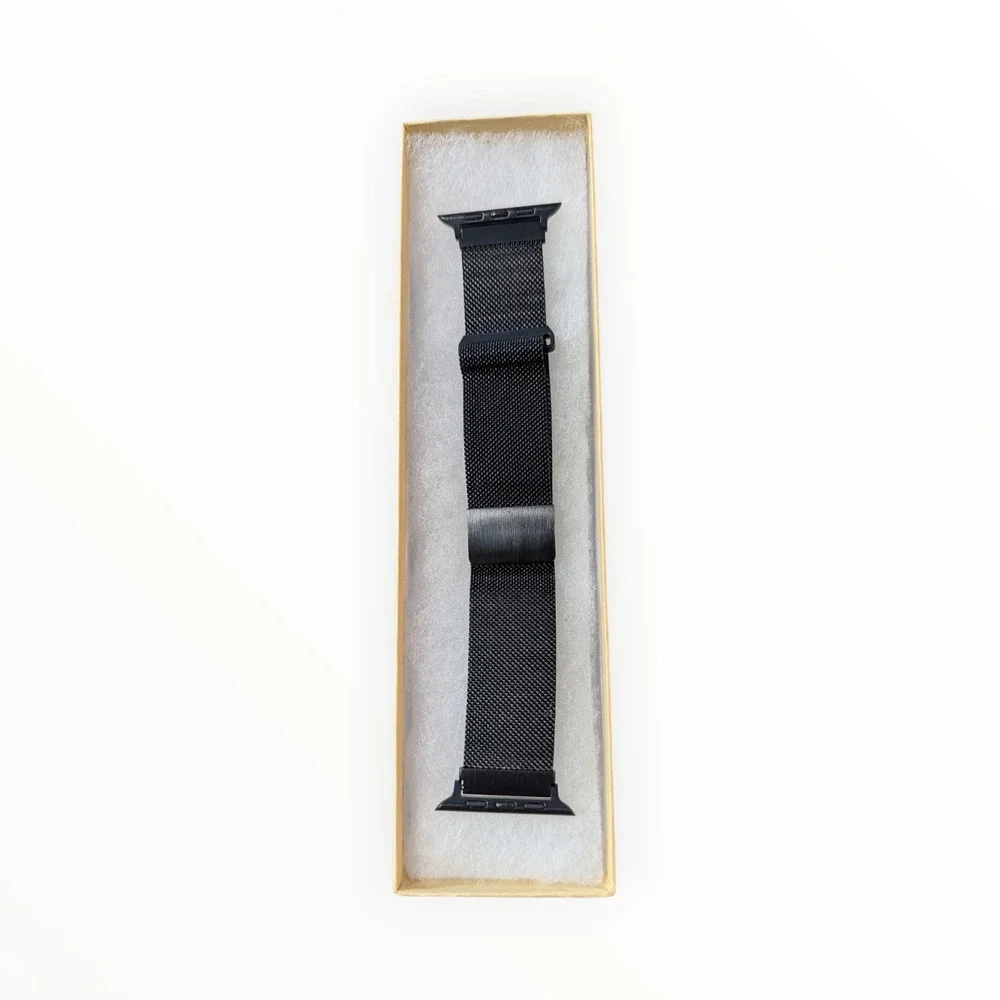 V5-O Insignia Stainless Steel Mesh Band for Apple Watch 42/44/45/49mm‎